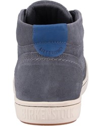 dunkelblaue hohe Sneakers aus Wildleder von Birkenstock