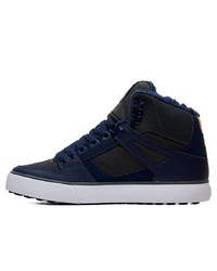 dunkelblaue hohe Sneakers aus Wildleder von DC Shoes