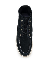 dunkelblaue hohe Sneakers aus Wildleder von Sperry Top-Sider