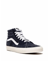 dunkelblaue hohe Sneakers aus Wildleder von Vans