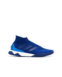 dunkelblaue hohe Sneakers von adidas