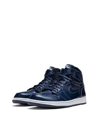 dunkelblaue hohe Sneakers von Jordan