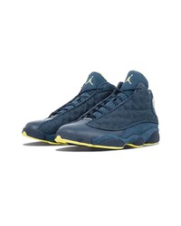 dunkelblaue hohe Sneakers von Jordan