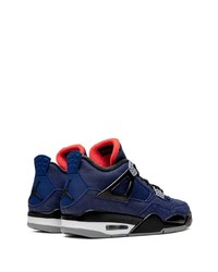 dunkelblaue hohe Sneakers von Jordan