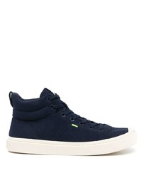 dunkelblaue hohe Sneakers von Cariuma