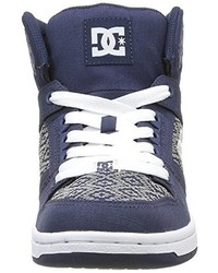 dunkelblaue hohe Sneakers von DC Shoes