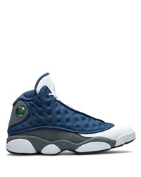dunkelblaue hohe Sneakers von Jordan
