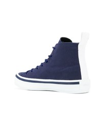 dunkelblaue hohe Sneakers von Kenzo