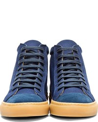 dunkelblaue hohe Sneakers von Carven