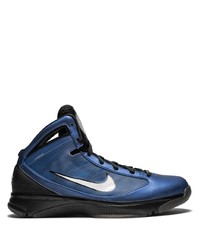 dunkelblaue hohe Sneakers von Nike