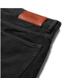 dunkelblaue Hose mit Hahnentritt-Muster von Incotex