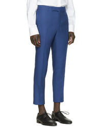 dunkelblaue Hose von Alexander McQueen