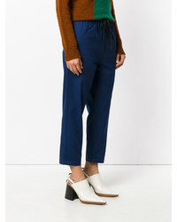 dunkelblaue Hose von Marni