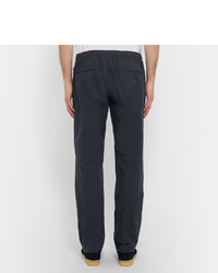 dunkelblaue Hose von MAISON KITSUNÉ