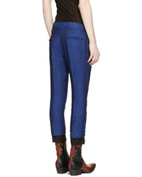 dunkelblaue Hose von Haider Ackermann