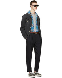 dunkelblaue Hose von Paul Smith