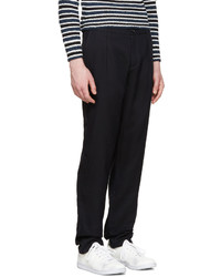 dunkelblaue Hose von Raf Simons