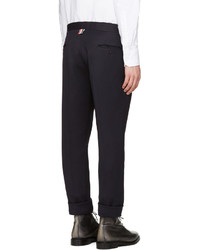 dunkelblaue Hose von Thom Browne