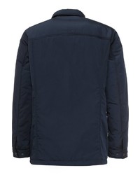 dunkelblaue Jacke mit einer Kentkragen und Knöpfen von FiNN FLARE