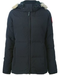 dunkelblaue Jacke von Canada Goose