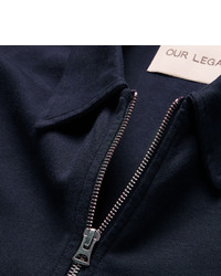 dunkelblaue Jacke von Our Legacy