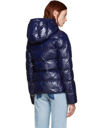 dunkelblaue Jacke von Duvetica