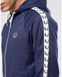 dunkelblaue Jacke von Fred Perry