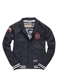 dunkelblaue Jacke von Superdry