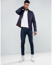 dunkelblaue Jacke von Asos