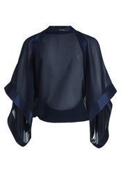 dunkelblaue Jacke von Vera Mont