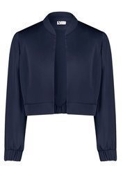 dunkelblaue Jacke von Vera Mont
