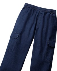 dunkelblaue Jeans Cargohose von CATAMARAN