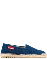 dunkelblaue Jeans Espadrilles von Dsquared2
