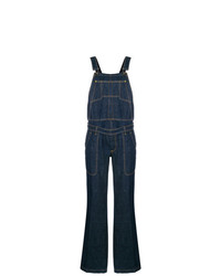 dunkelblaue Jeans Latzhose von Dolce & Gabbana Vintage
