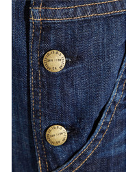 dunkelblaue Jeans Latzhose von Current/Elliott