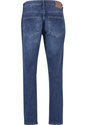 dunkelblaue Jeans mit Destroyed-Effekten von 2Y Premium
