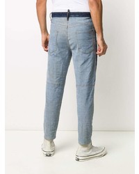 dunkelblaue Jeans mit Destroyed-Effekten von DSQUARED2