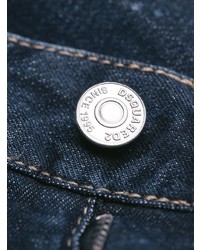 dunkelblaue Jeans mit Destroyed-Effekten von Dsquared2