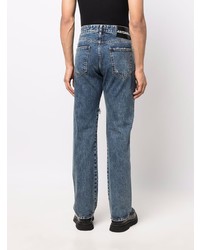 dunkelblaue Jeans mit Destroyed-Effekten von Just Cavalli