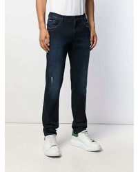 dunkelblaue Jeans mit Destroyed-Effekten von Dolce & Gabbana