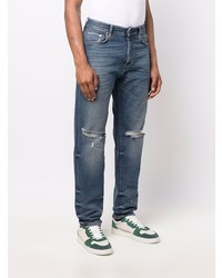 dunkelblaue Jeans mit Destroyed-Effekten von Represent