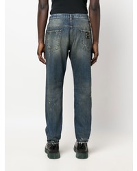 dunkelblaue Jeans mit Destroyed-Effekten von Dolce & Gabbana