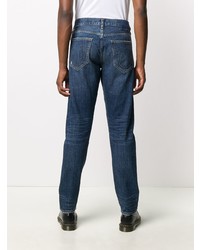 dunkelblaue Jeans mit Destroyed-Effekten von True Religion