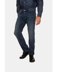 dunkelblaue Jeans mit Destroyed-Effekten von JP1880