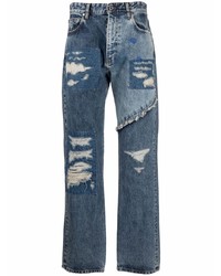 dunkelblaue Jeans mit Destroyed-Effekten von Just Cavalli