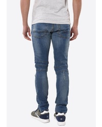 dunkelblaue Jeans mit Destroyed-Effekten von Kaporal