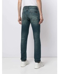 dunkelblaue Jeans mit Destroyed-Effekten von Dolce & Gabbana