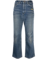 dunkelblaue Jeans mit Destroyed-Effekten von Phipps