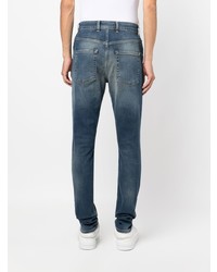 dunkelblaue Jeans mit Destroyed-Effekten von Represent