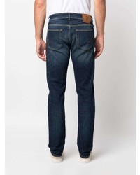 dunkelblaue Jeans mit Destroyed-Effekten von Hand Picked